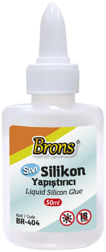 Brons Sıvı Silikon Yapıştırıcı 50 ml - 2