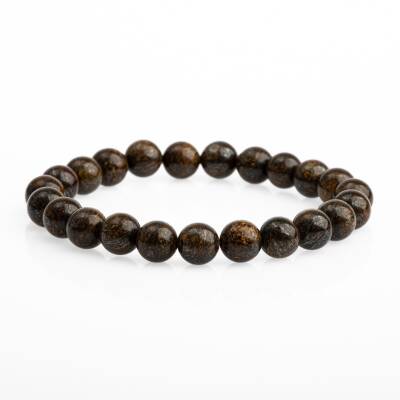Bronzit 8mm Doğal Taş Bileklik - Osmanlı Doğaltaş