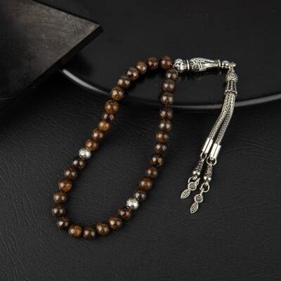 Bronzit Doğal Taş Tesbih 33lük - 6mm - 3