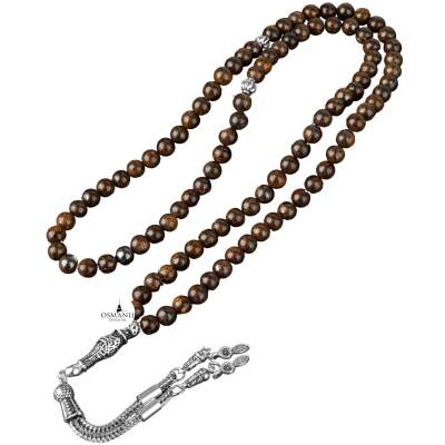 Bronzit Doğal Taş Tesbih 99luk - 6mm - Doğal Taş (1)