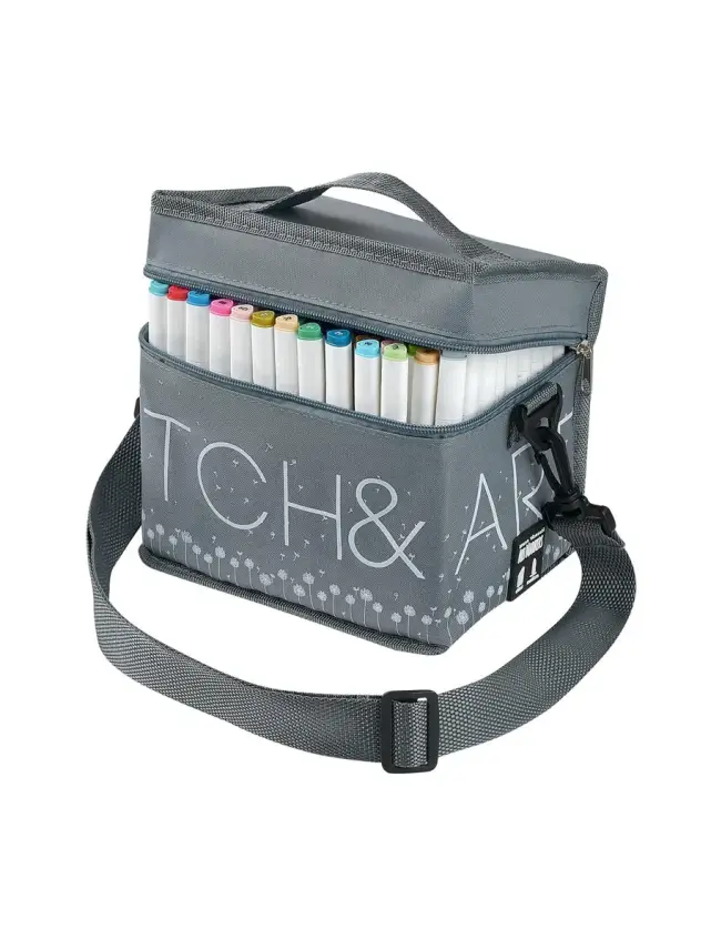 Bruno Visconti Sketch & Art Çift Taraflı Marker Seti Özel Kumaş Çantalı 168 Renk - 2