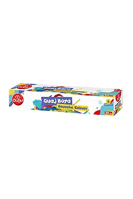 Bu Bu Guaj Boya 6 Renk Birleşik Pot 20 ml - 3