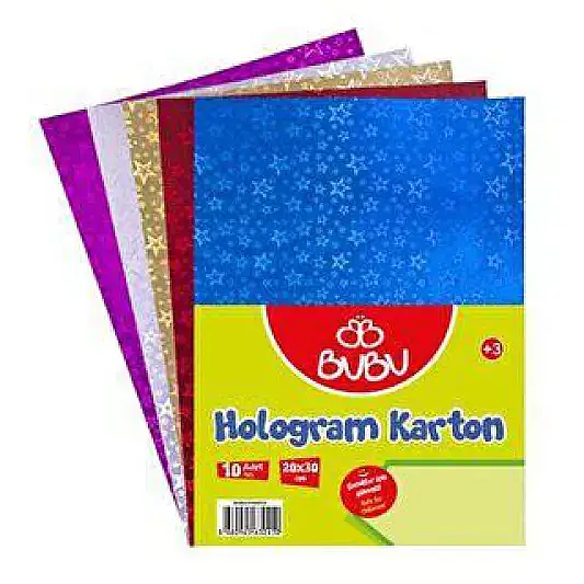 Bu Bu Hologram Karton 20 x 30 - 2
