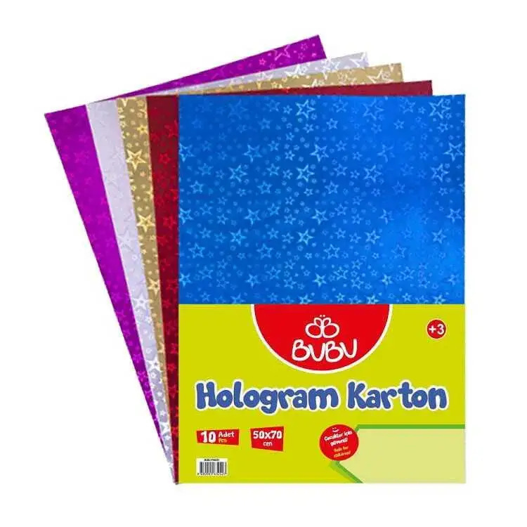 Bu Bu Hologram Karton 50X70 10Lu - 1