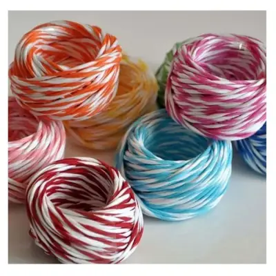 Bu Bu Kağıt İp Çift Renkli 10Mm 24Lü - 1