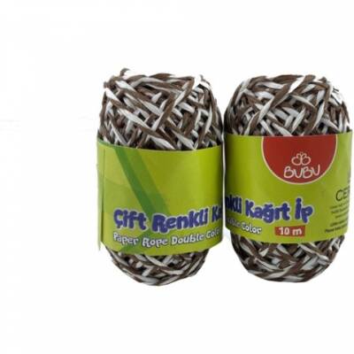Bu Bu Kağıt İp Çift Renkli 10Mm 24Lü - 2