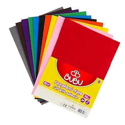 Bu Bu Keçe Yapışkanlı A4 - Bu-Bu (1)