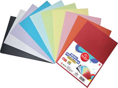 Bu Bu Renkli Fotokopi Kağıdı 10 Renk 100Lü - Bu-Bu