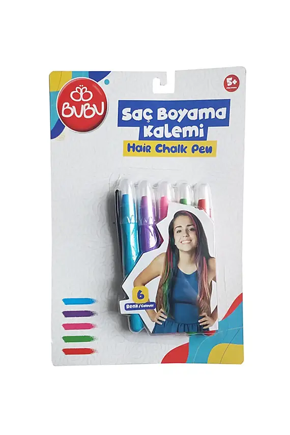 Bu Bu Saç Boyama Kalemi 5 Renk - 1