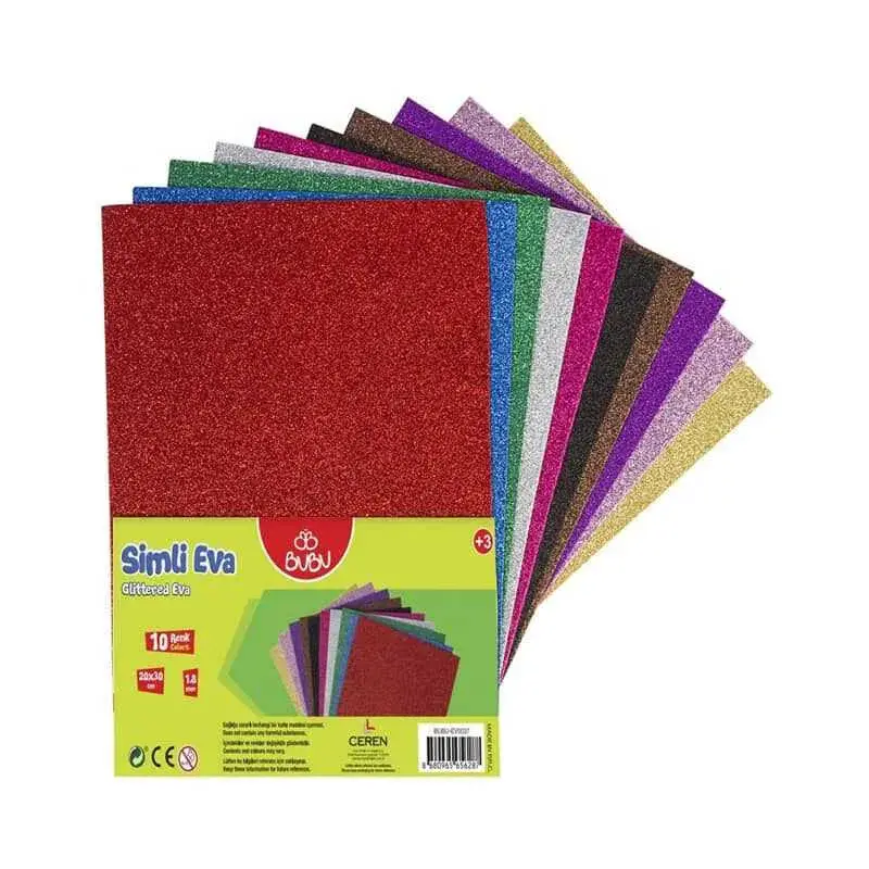 Bu Bu Simli Eva 20X30Cm. 10 Renk - 1