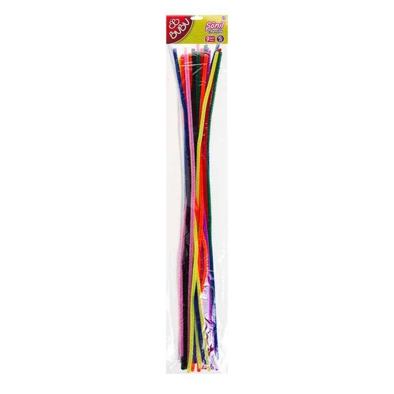 Bu Bu Şönil Simli 50Cm 20'Li Paketi 25Li - 2