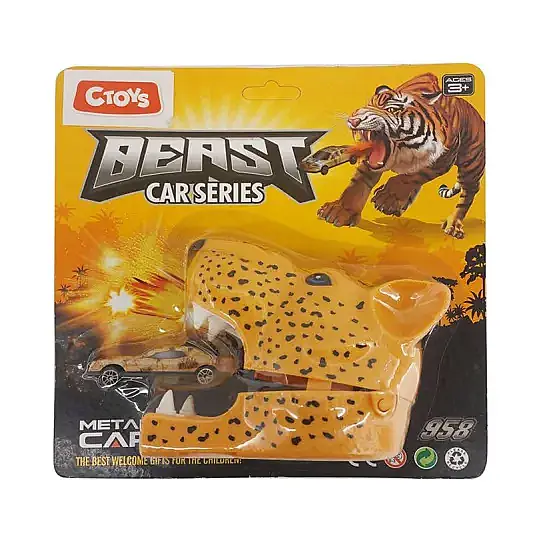 C Toys Araba Fırlatan Figürlü Araçlar - 2
