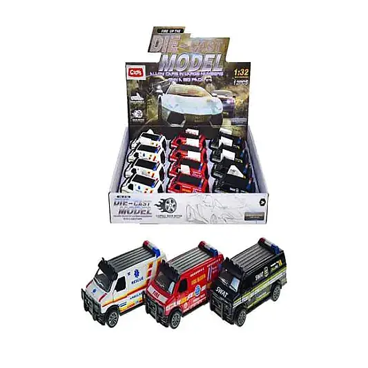 C Toys Diecast Çek Bırak Kurtarma Araçları - 7