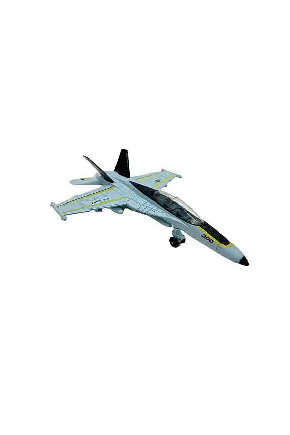 C Toys Diecast Çek Bırak Savaş Uçağı Sesli Işıklı - 1