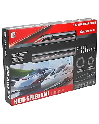 C Toys Hızlı Tren 1:43 Sesli Işıklı 21 Parça - 1