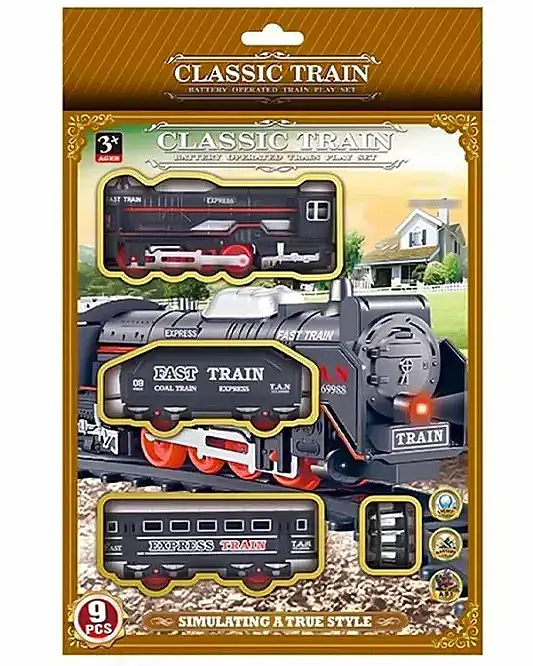 C Toys Tren Seti 9 Parça - 6