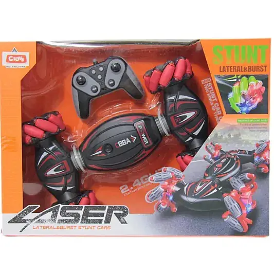 C Toys Uzaktan Kumandalı 360 Derece Dönebilen Araba Şarjlı - 2