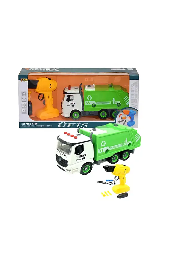 C Toys Uzaktan Kumandalı Harfiyat Kamyonu - 1