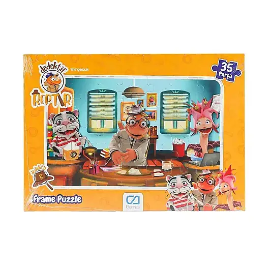Ca Games Dedektif Reptir Frame Puzzle - 2