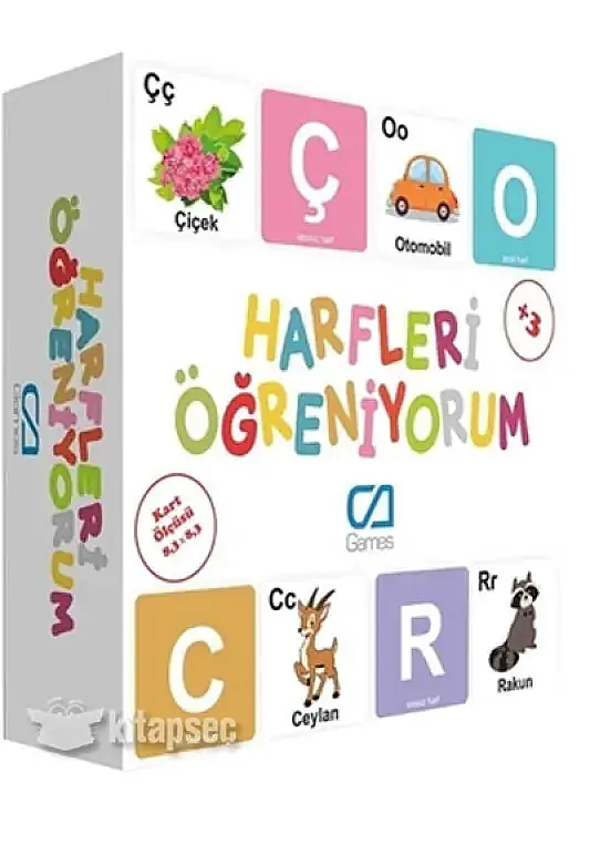 Ca Games Harfleri Öğreniyorum Eğitici Oyun Kartları - 2