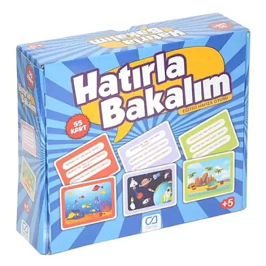 Ca Games Hatırla Bakalım Eğitici Hafıza Oyunu - 1