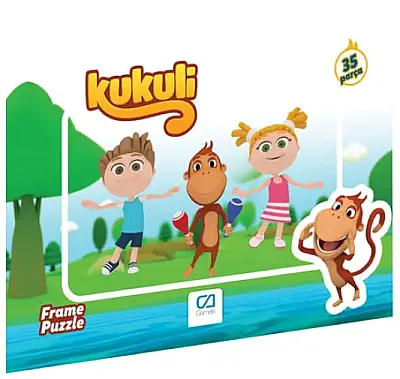 Ca Games Kukuli Frame Puzzle 35 Parça - Ca Games (1)