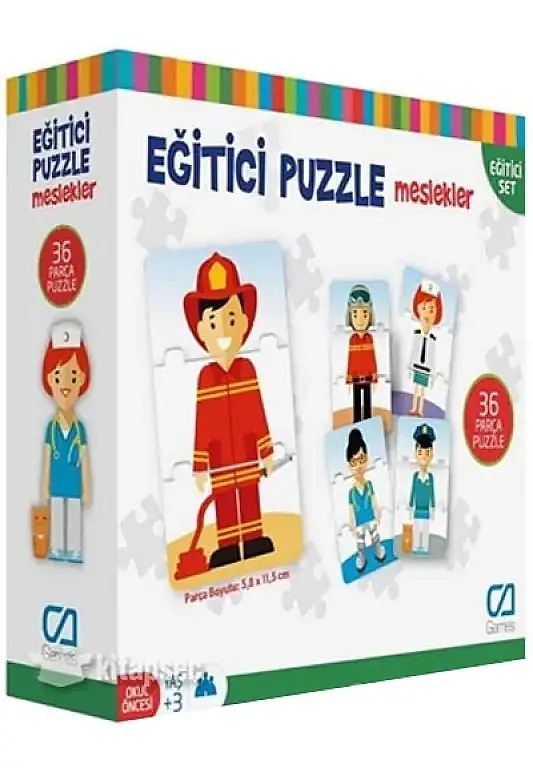 Ca Games Meslekler Eğitici Puzzle - 1
