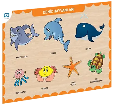Ca Games Puzzle Deniz Hayvanları - Ca Games (1)