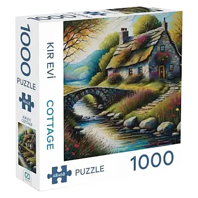 Ca Games Puzzle Kır Evi 1000 Parça - Ca Games (1)