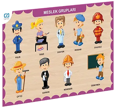 Ca Games Puzzle Meslek Grupları - 1
