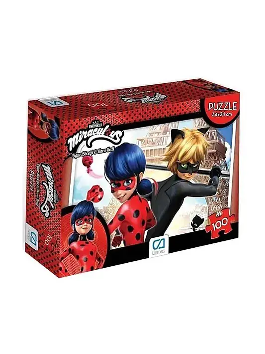 Ca Games Puzzle Miraculous 100 Parça - 1