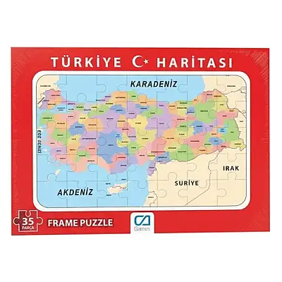 Ca Games Puzzle Türkiye Haritası - 1