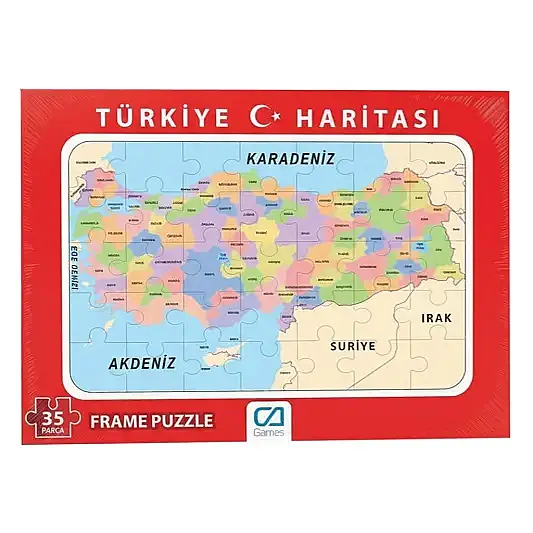 Ca Games Puzzle Türkiye Haritası - 1