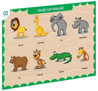 Ca Games Puzzle Vahşi Hayvanlar - 1