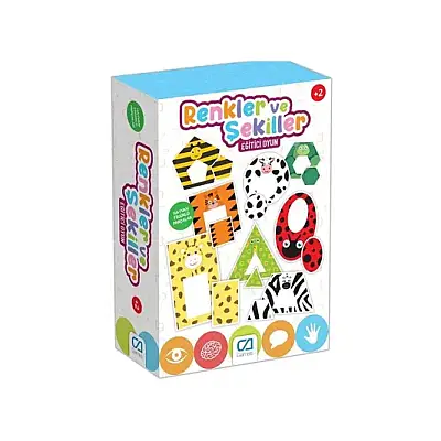 Ca Games Renkler Ve Şekiller Eğitici Hafıza Oyunu - Ca Games (1)