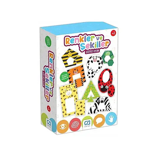 Ca Games Renkler Ve Şekiller Eğitici Hafıza Oyunu - 2