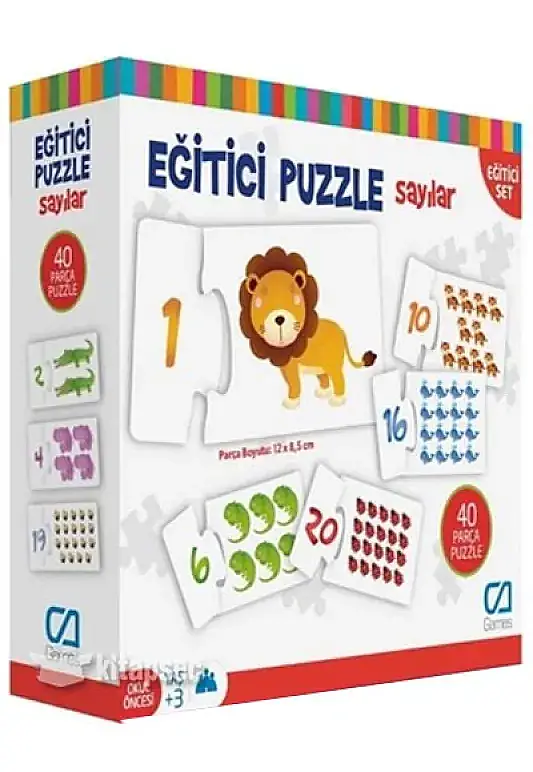 Ca Games Sayılar Eğitici Puzzle - 1