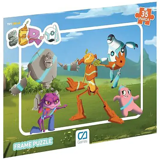 Ca Games Ser-A Frame Puzzle 35 Parça - 4