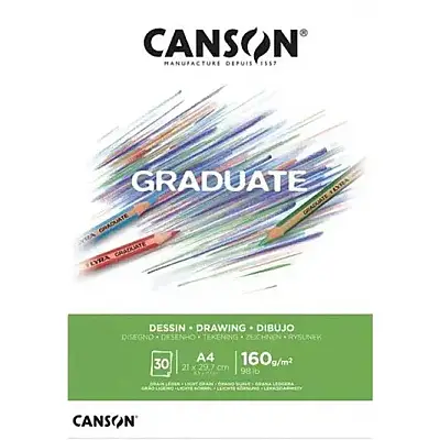 Canson Graduate Dessın Çizim Blok A4 160 gr 30 Yp - Canson (1)