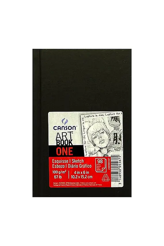 Canson One Blok 10.2 x 15.2 Sert Kpk 100 gr 98 Yp - 1