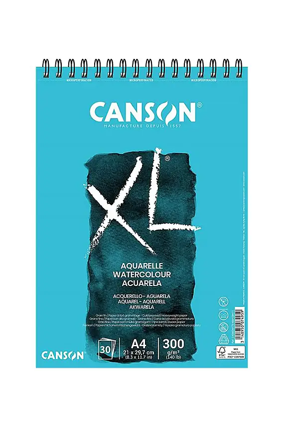 Canson Xl Suluboya Blok Spr A4 300 gr 30 Yp - 1