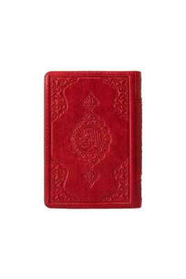 Çanta Boy Kuranı Kerim Kırmızı Kılıflı - Hayrat Neşriyat