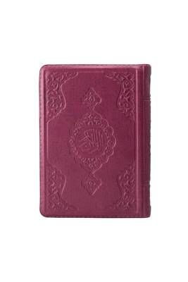 Çanta Boy Kuranı Kerim Lila Kılıflı - Hayrat Neşriyat