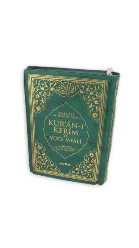 Çanta Boy Kuranı Kerim Meali Fermuarlı - 2