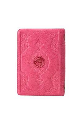 Çanta Boy Kuranı Kerim Pembe Kılıflı - Hayrat Neşriyat