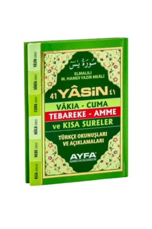 Çanta Boy Üçlü Yasin Sert Kapak - Ayfa Basın Yayın Dağıtım