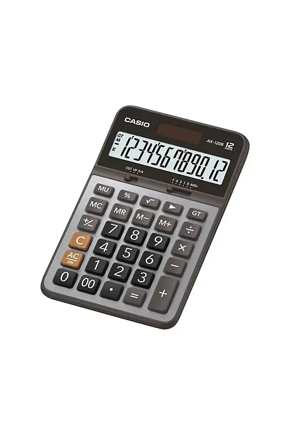 Casio Hesap Makinesi 12 Hane Ax-120B - 1