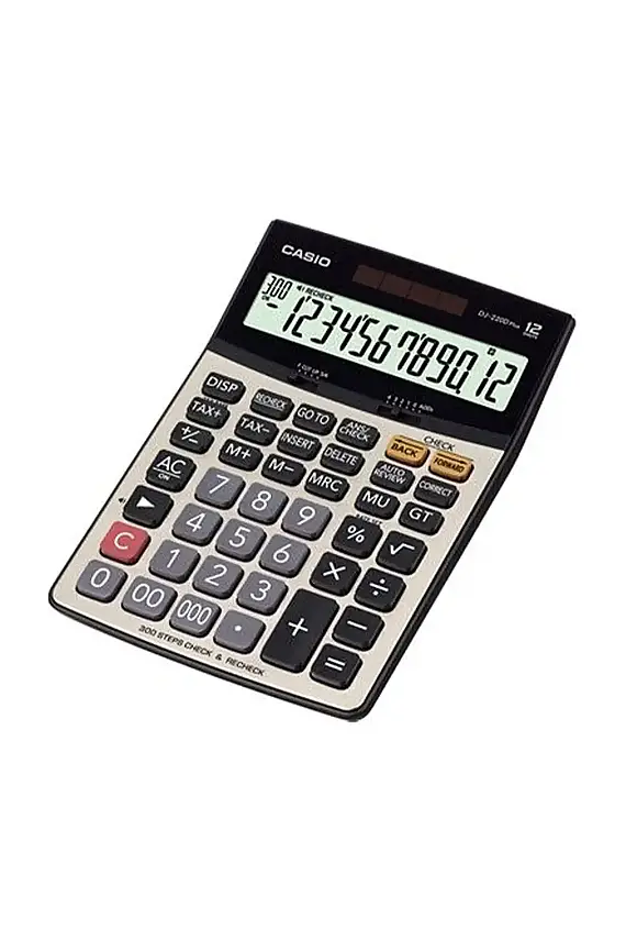 Casio Hesap Makinesi 12Hane Dj-220D Plus - 1