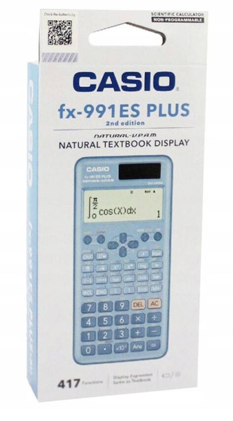 Casıo Hesap Makinesi 417 Fonks.(Fx-991Es Plus) - 1