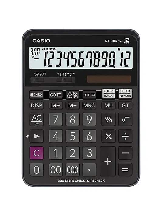 Casıo Hesap Makinesi DJ-120D Plus W - 3